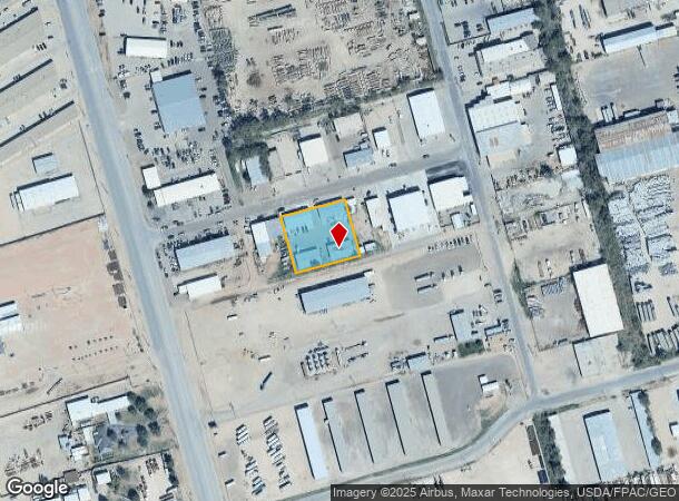  3217 Commercial Dr, Midland, TX Parcel Map