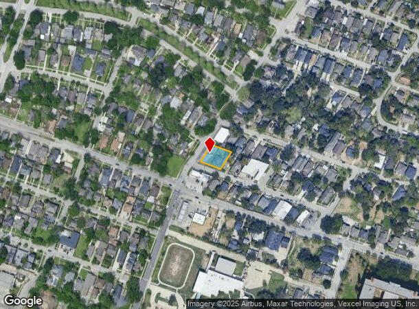  1109 Dumble St, Houston, TX Parcel Map