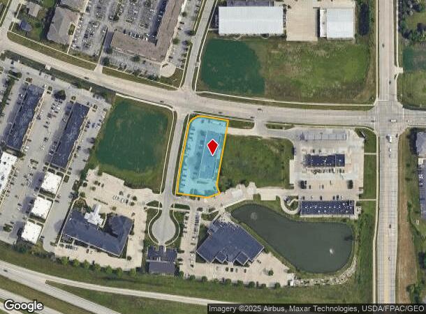  1310 Dickinson Ave, Ames, IA Parcel Map