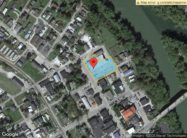  206 N Main Cross St, Louisa, KY Parcel Map