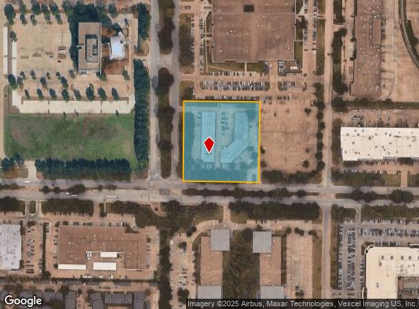 4100 Amon Carter Blvd, Fort Worth, TX Parcel Map