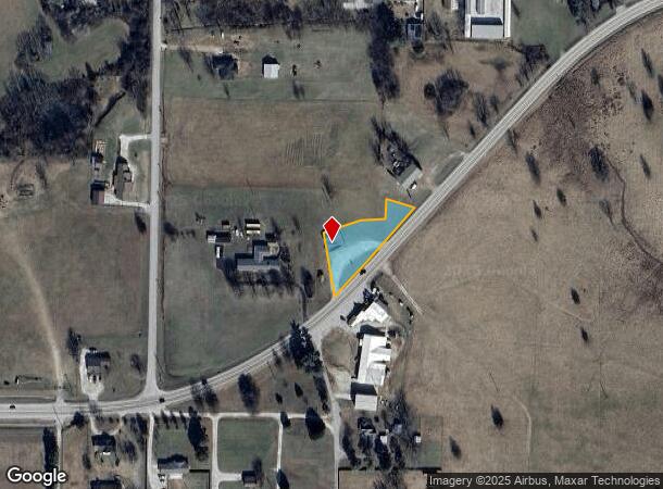  1881 E Pridemore Dr, Lincoln, AR Parcel Map