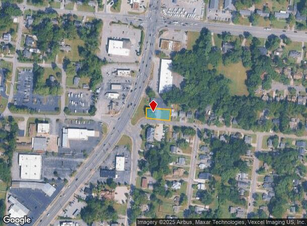  1302 Memorial Blvd, Murfreesboro, TN Parcel Map