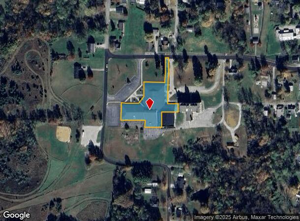  Main St, Moores Hill, IN Parcel Map