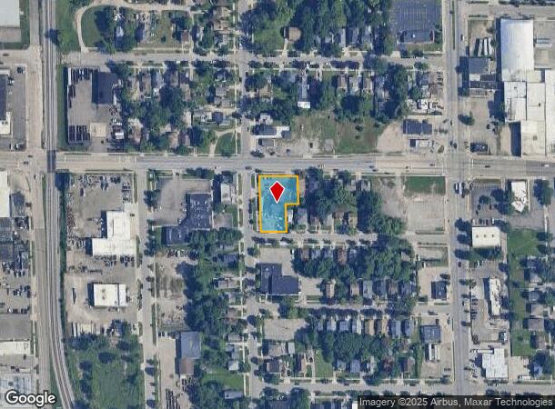 58 Hall St Sw, Grand Rapids, MI Parcel Map