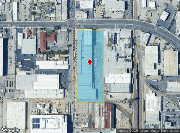  4400 Pacific Blvd, Vernon, CA Parcel Map