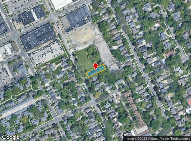  582 Saint Clair St, Grosse Pointe, MI Parcel Map