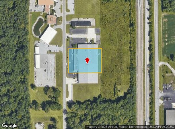  1840 Mccullough St, Lima, OH Parcel Map