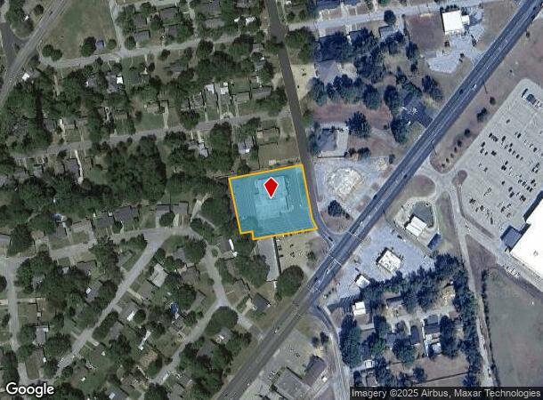 1414 S Main St, Henderson, TX Parcel Map