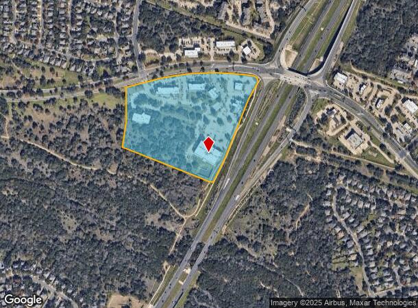  5701 W Slaughter Ln, Austin, TX Parcel Map