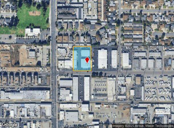 541-555 E Edna Pl, Covina, CA Parcel Map