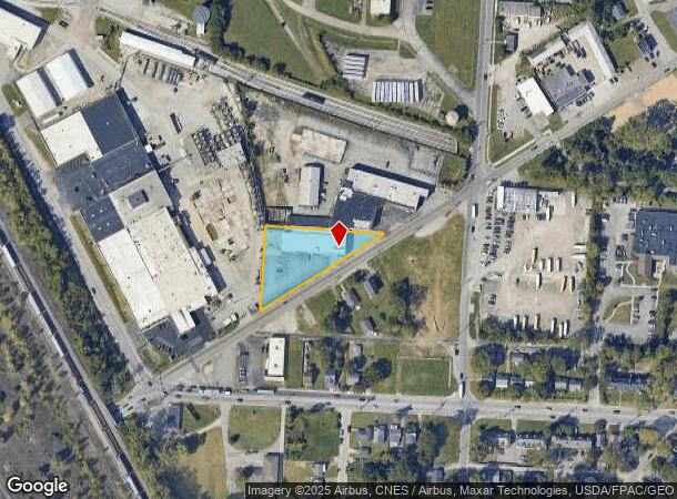  2004 Leonard Ave, Columbus, OH Parcel Map