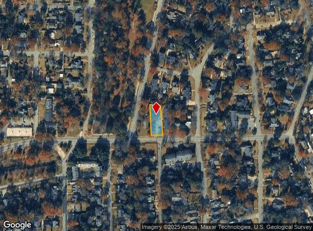  1909 13Th St, Columbus, GA Parcel Map