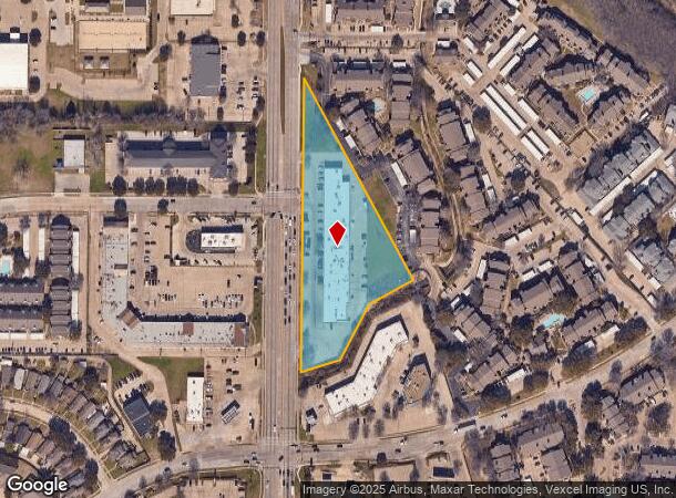 2302 S State Highway 121, Lewisville, TX Parcel Map