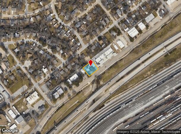  4388 W Vickery Blvd, Fort Worth, TX Parcel Map