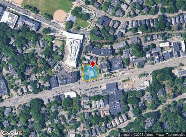 345 Boylston St, Brookline, MA Parcel Map