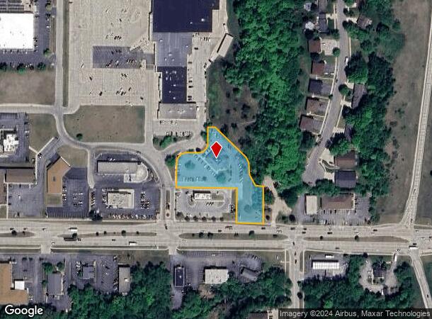  2350 W Washington St, West Bend, WI Parcel Map