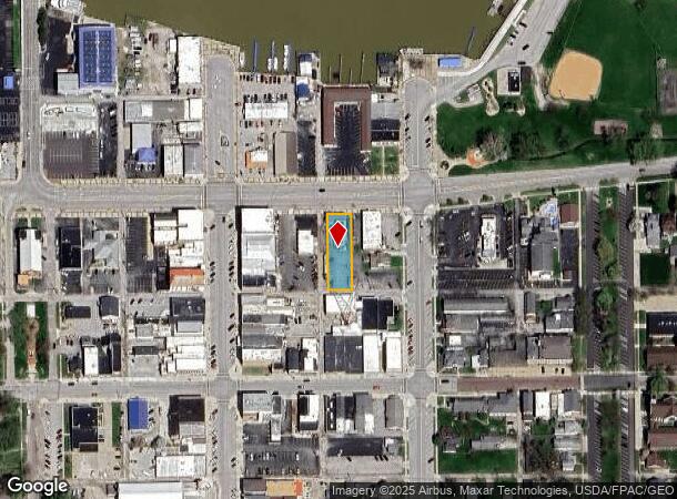 118 E Perry St, Port Clinton, OH Parcel Map