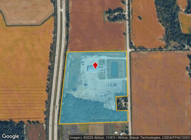  9217 N Ann Arbor Rd, Dundee, MI Parcel Map