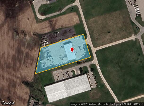  1878 Frenchtown Ctr Dr, Monroe, MI Parcel Map