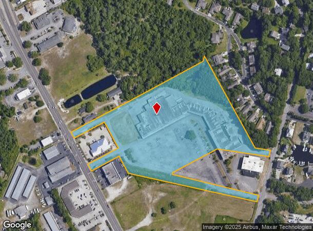 1018 Lake Park Blvd N, Carolina Beach, NC Parcel Map