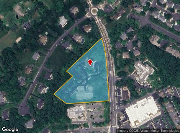  2854 Hunter Mill Rd, Oakton, VA Parcel Map