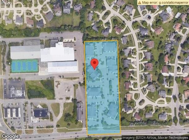  6024 W Maple Rd, West Bloomfield, MI Parcel Map