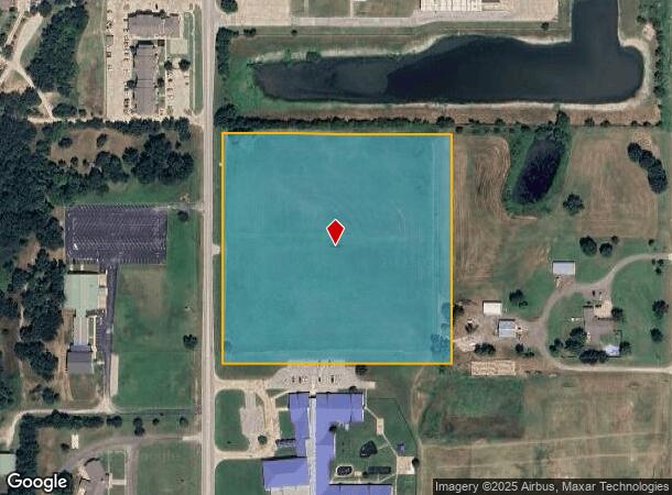 1409 S Wickham Rd, Sapulpa, OK Parcel Map