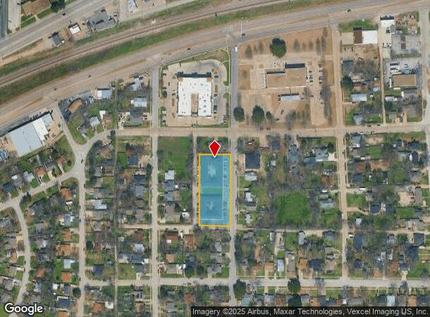  321 Sw 5Th St, Grand Prairie, TX Parcel Map