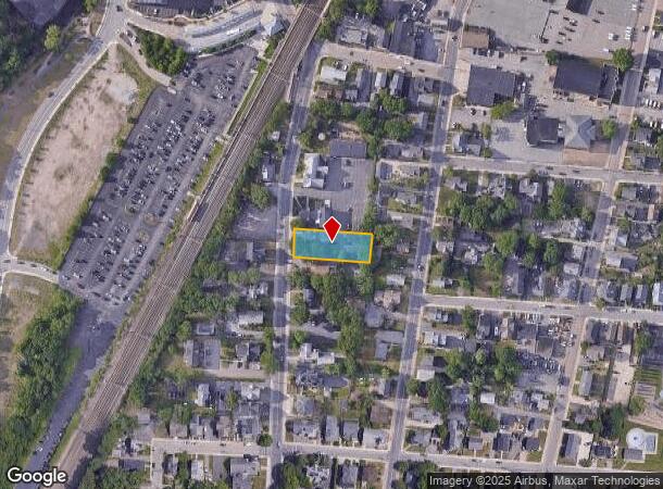  130 S Main St, Attleboro, MA Parcel Map