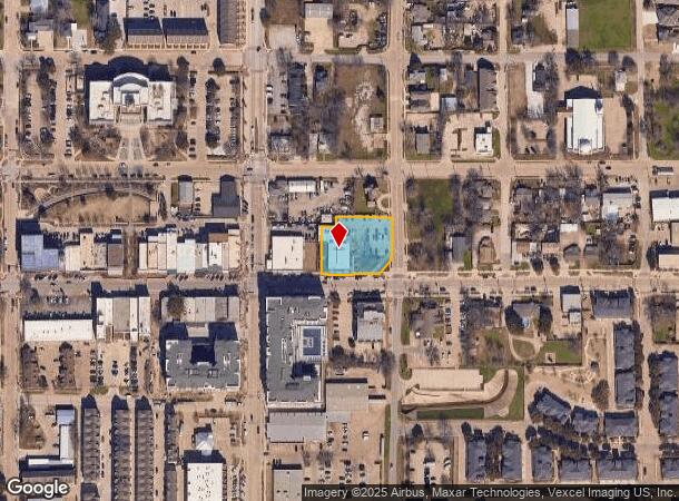  119 E Main St, Lewisville, TX Parcel Map