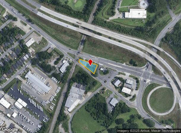  2507 W Bay St, Savannah, GA Parcel Map