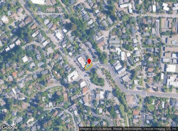 208 Redwood Ave, Corte Madera, CA Parcel Map