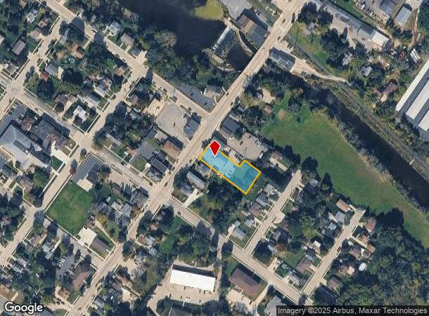 1727 Barton Ave, West Bend, WI Parcel Map