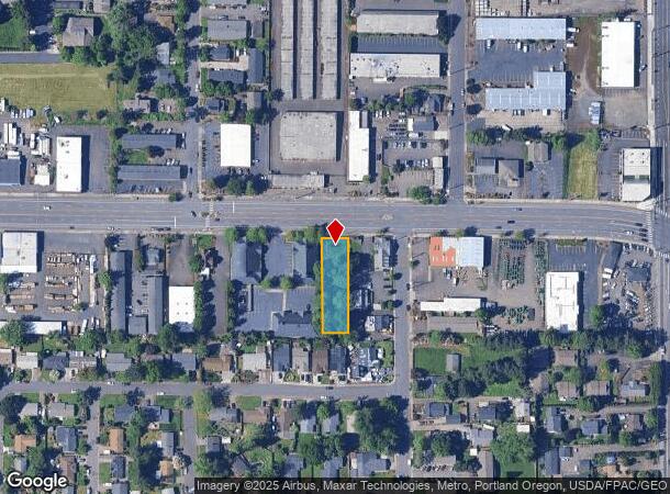 1410 E Powell Blvd, Gresham, OR Parcel Map