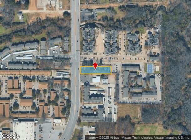 2009 S Cooper St, Arlington, TX Parcel Map