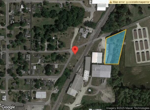  908-918 E Franklin St, Hartford City, IN Parcel Map