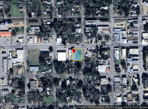  719 Walnut St, Columbus, TX Parcel Map