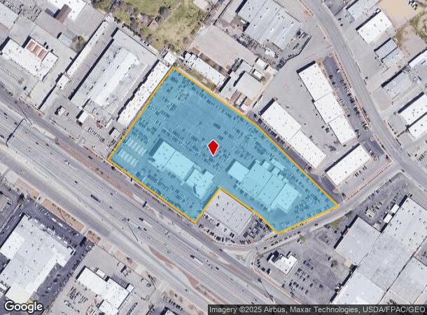  11165 Gateway Blvd W, El Paso, TX Parcel Map