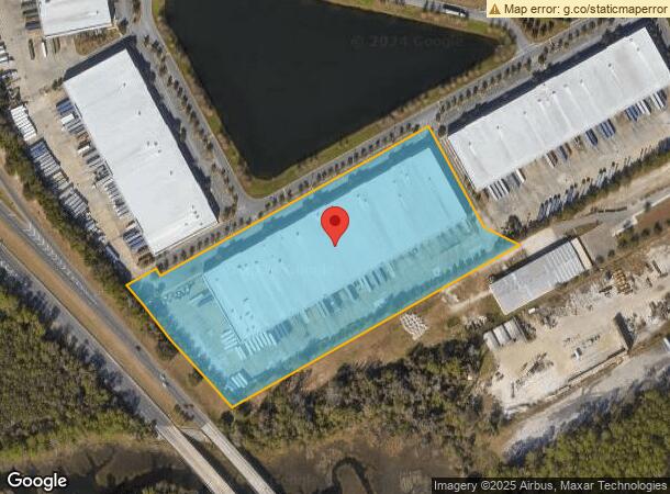  2550 Cabot Commerce Dr, Jacksonville, FL Parcel Map