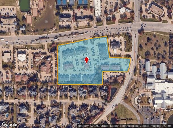 281 W Southlake Blvd, Southlake, TX Parcel Map