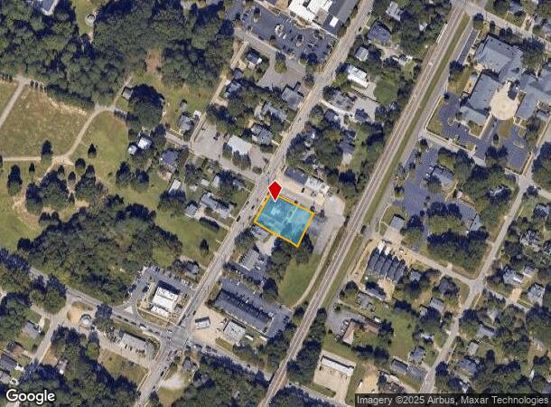 301 S Salem St, Apex, NC Parcel Map
