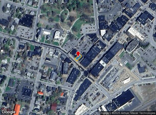 34 Chestnut St, Oneonta, NY Parcel Map