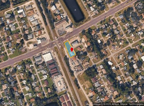  1851 Guava Dr, Edgewater, FL Parcel Map