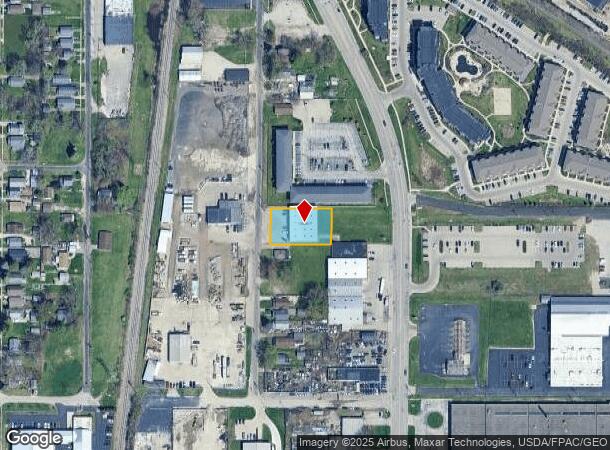  1016 Wamba Ave, Toledo, OH Parcel Map