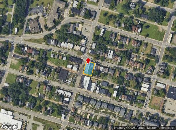  7002 Bennett St, Pittsburgh, PA Parcel Map