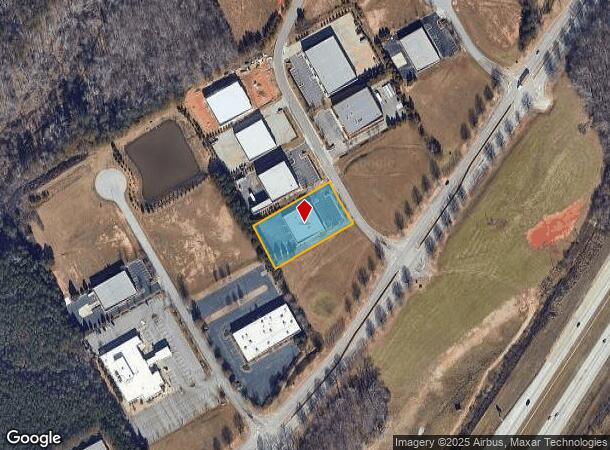 4135 Industry Way, Flowery Branch, GA Parcel Map
