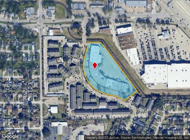  4210 Lockfield St, Houston, TX Parcel Map