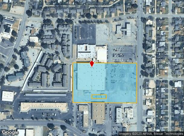  2550 Barrow St, Abilene, TX Parcel Map