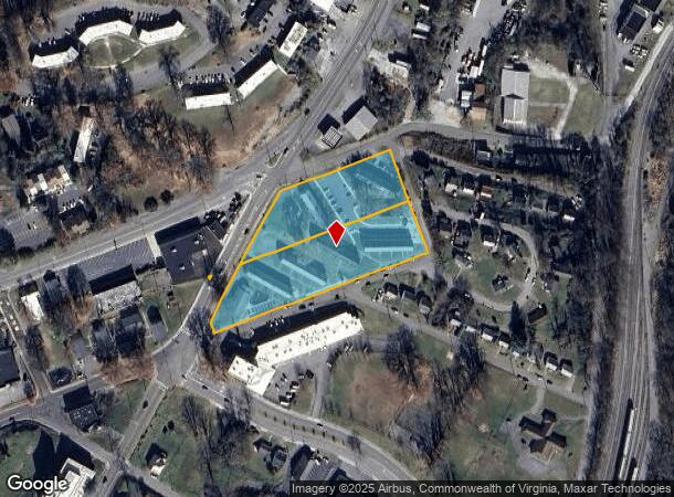 170 Euclid Ave, Bristol, VA Parcel Map